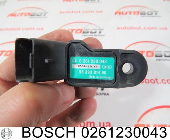 Датчик наддува 0261230043 BOSCH