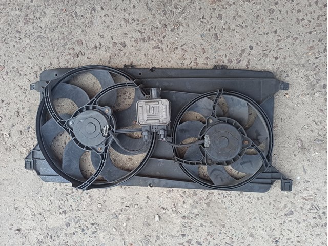 Дифузор радіатора під 2 вентилятори з вентиляторами та реле транзит 2.2  ac+ 06-14 8C11 8C607 BB
