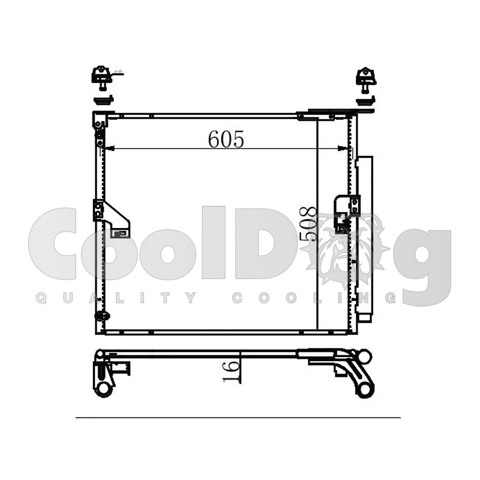 Конденсер CLD4013 CoolDog
