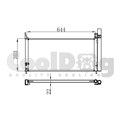 Конденсер CLD4016 CoolDog