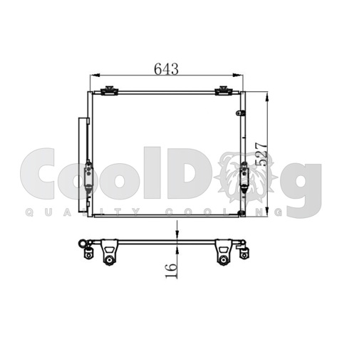 Конденсер CLD4025 CoolDog