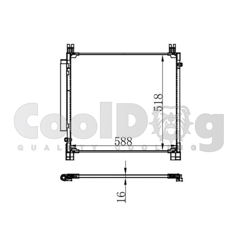 Конденсер CLD4039 CoolDog