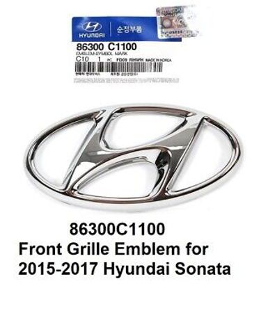 Фірмовий значок решітки радіатора 86300C1100 HYUNDAI