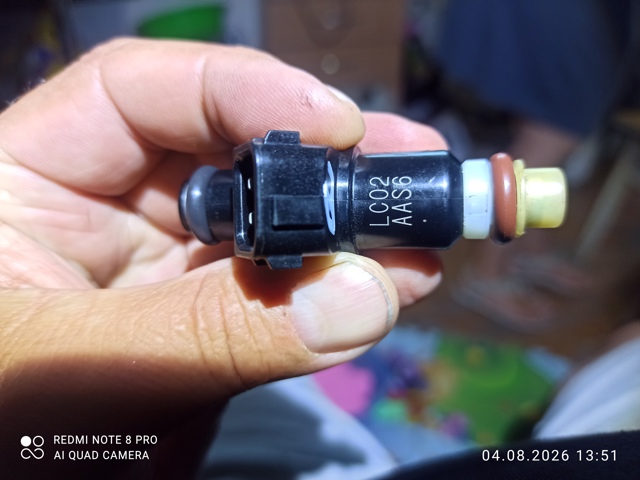 Форсунка вприску палива 16450RZP003 HONDA