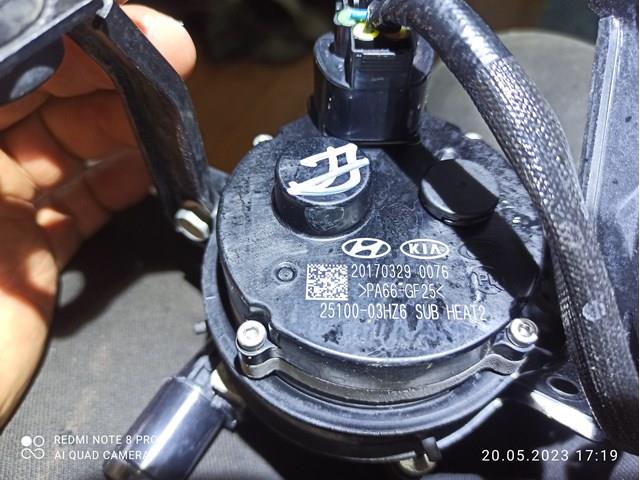 Помпа водяна, (насос) охолодження 2510003HZ6 HYUNDAI