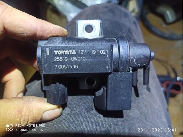 Перетворювач тиску (соленоїд) наддуву / EGR 258190W010 TOYOTA