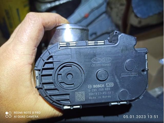 Дросільна заслінка в зборі 3510003HA0 HYUNDAI