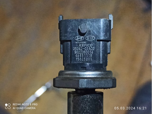 Датчик тиску палива 3534203AC0 HYUNDAI