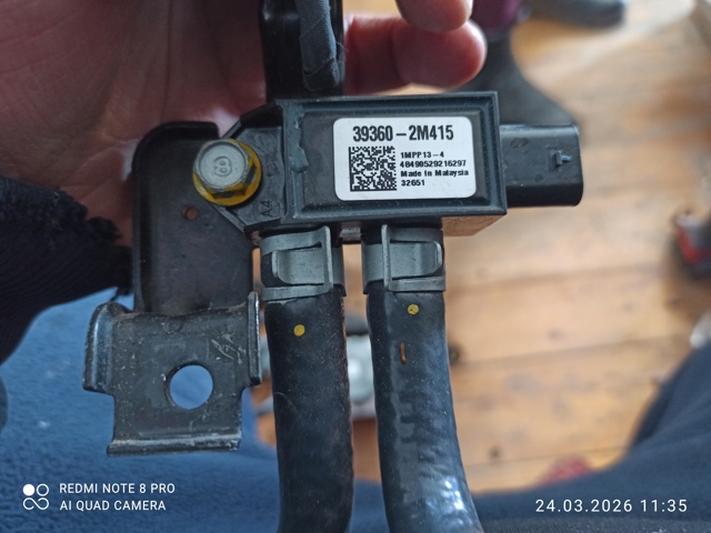 Датчик тиску вихлопних газів 393602M415 HYUNDAI