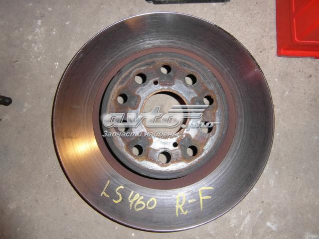 Диск гальмівний передній 4351250240 TOYOTA