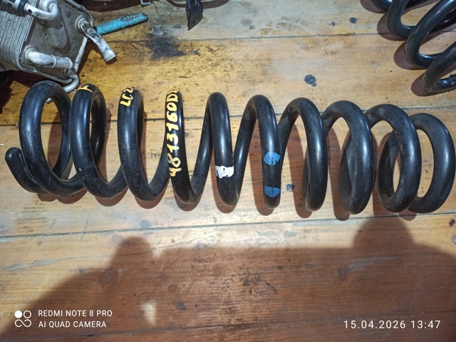 Пружина передня, права 4813160D21 TOYOTA