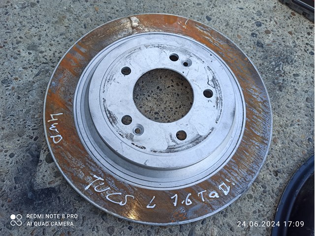 Задні дискові гальма 58411D7000 HYUNDAI