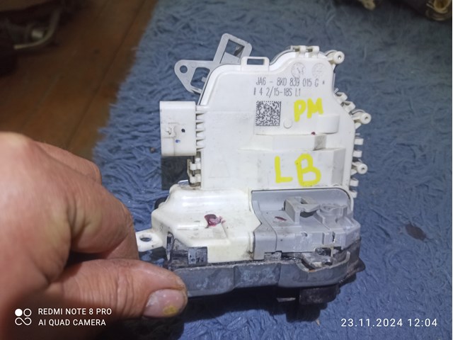 Замок задніх дверей, лівих 8K0839015G PORSCHE