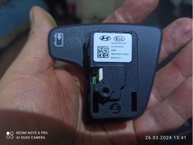 Механізм перемикання передач, під кермом 96780K4000TRY HYUNDAI