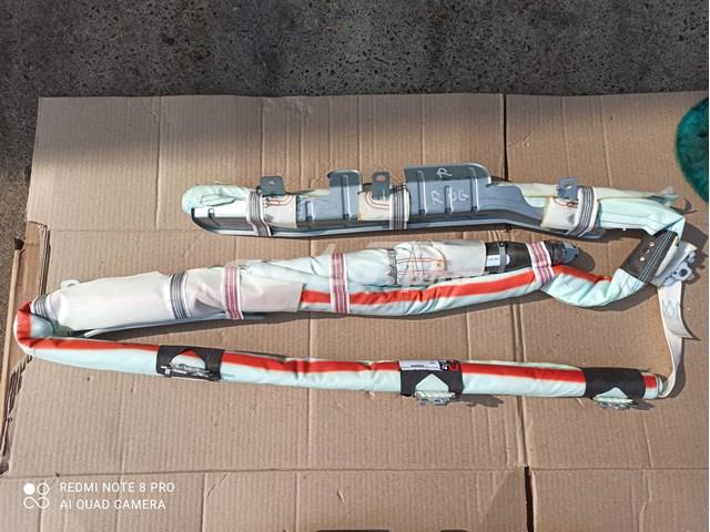 Подушка безпеки, шторка бічна, права, AIRBAG 985P09TB8A NISSAN