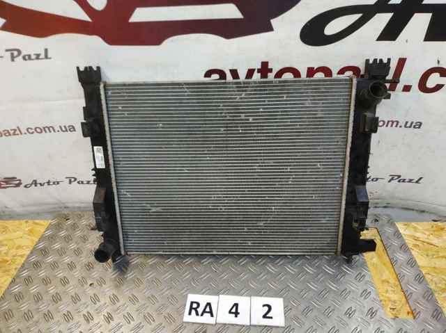 Ra0042 214107326r радіатор  (1 паяний з дефектом кріплення - 1450) 1,2 (21410b680a) renault (rvi) logan 2 13- sandero 2 13- 214107326r