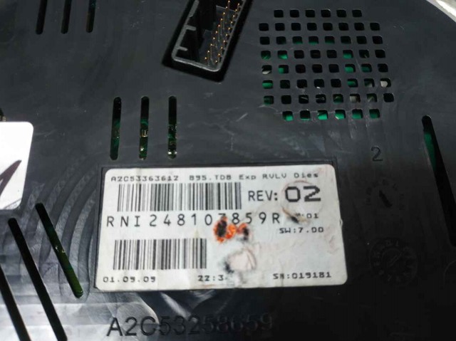 Панель приладів 248107859R RENAULT