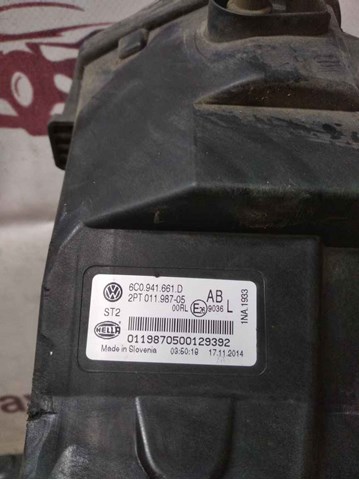 Ходові вогні, лівий 6C0941661D VAG