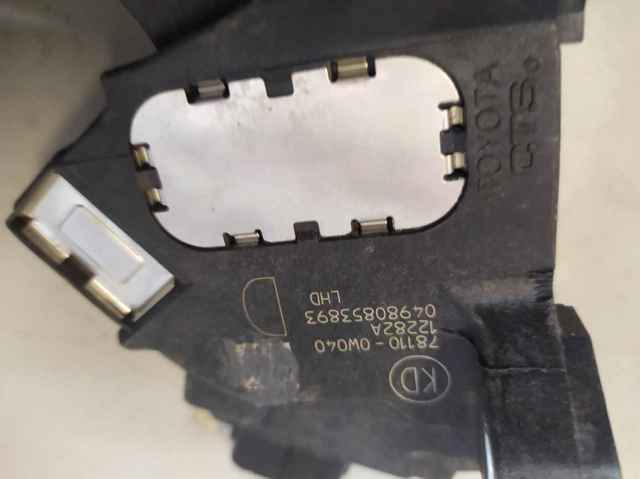Педаль газу (акселератора) 781100W040 TOYOTA