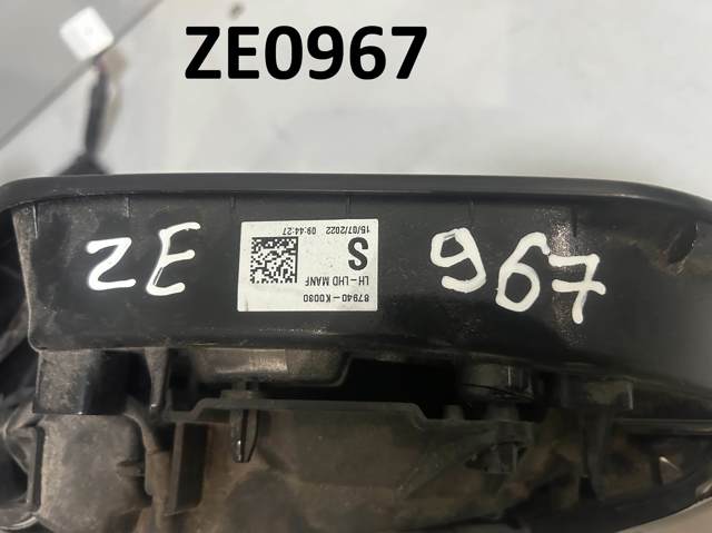 Бічне дзеркало заднього виду в зборі 87940K0030 TOYOTA
