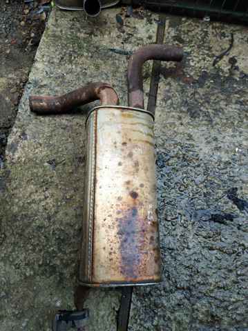 Глушник задній 9661845080 FIAT