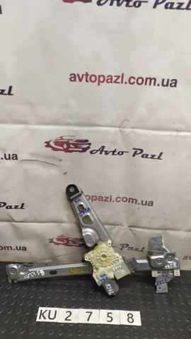Механізм склопідіймача дверей передніх, правих 9682808880 PEUGEOT