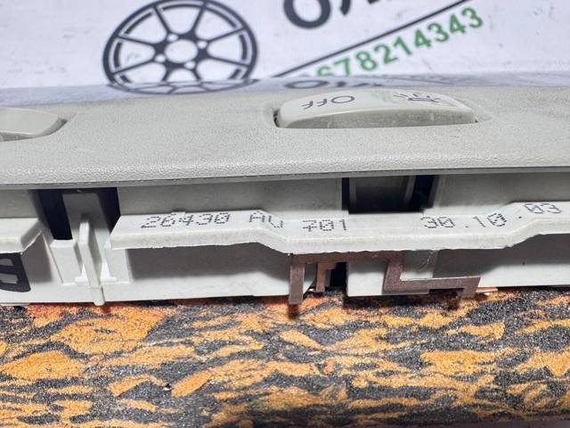 Лампочка освітлення салону 26430AV701 NISSAN