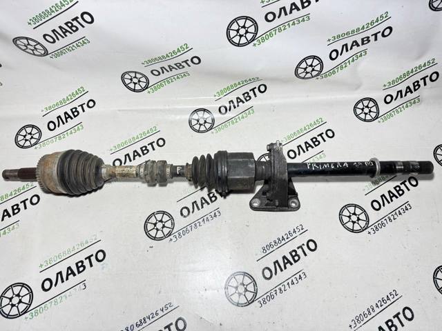 Піввісь передня, права 39100AW312 NISSAN
