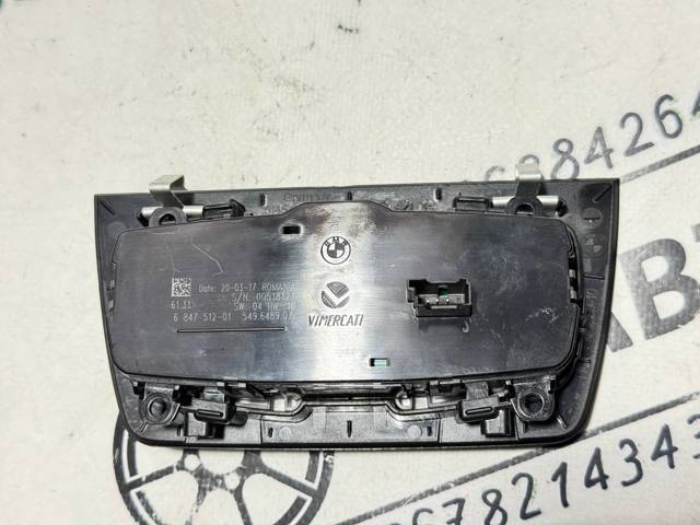 Перемикач світла фар, на "торпеді" 61316847512 BMW