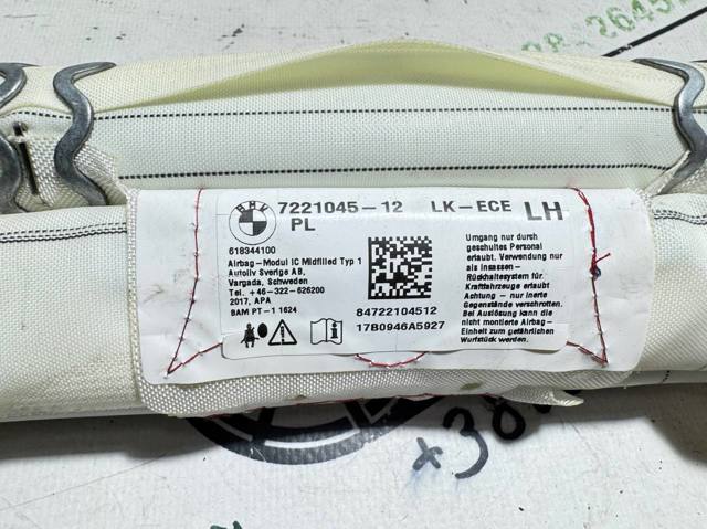 Подушка безпеки, збоку ейрбегів 72127221045 BMW