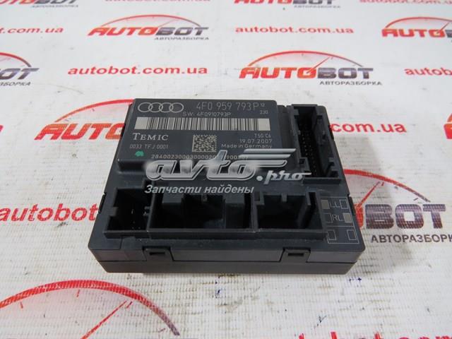 Блок комфорту передніх дверей 4F0959793P VAG