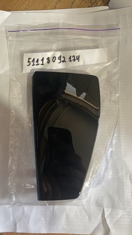 Заглушка бампера буксирувального гака, передня ліва 51118092124 BMW
