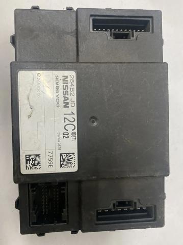 Блок управління комфорту 284B2JD12C NISSAN