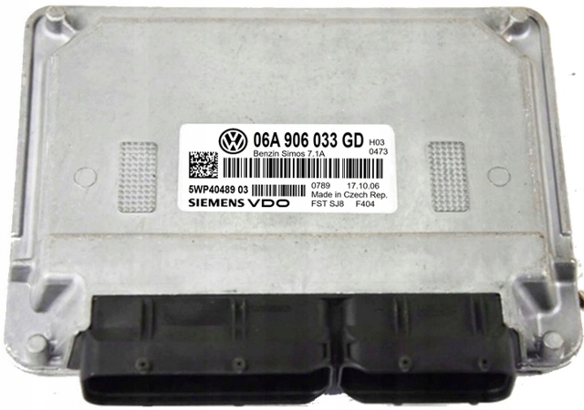 Модуль управління двигуном 06A906033GD VAG