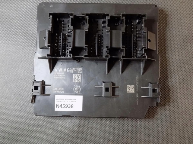 Блок комфорту 3AA937087F VAG