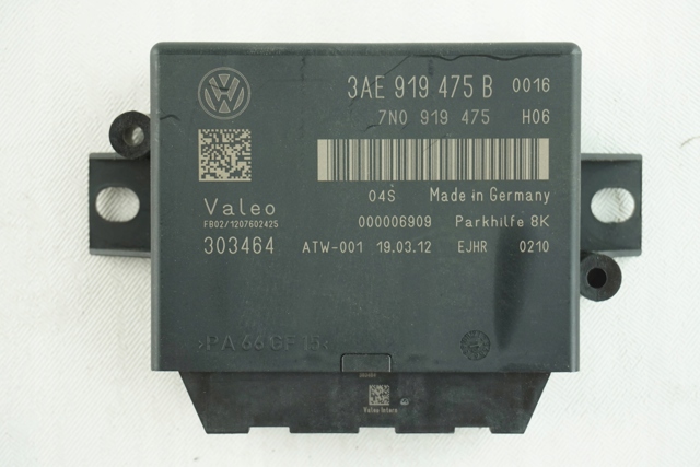 Модуль (блок ЕБУ) управління парктроніком 3AE919475B VAG