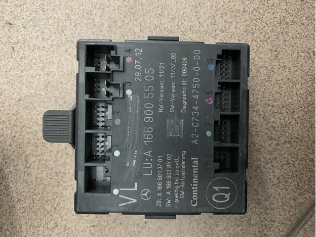 Блок комфорту передніх дверей A1669005505 MERCEDES