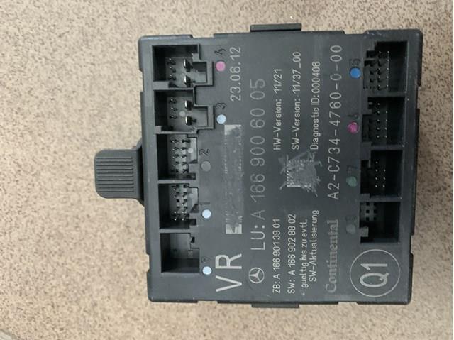 Блок комфорту передніх дверей A1669006005 MERCEDES