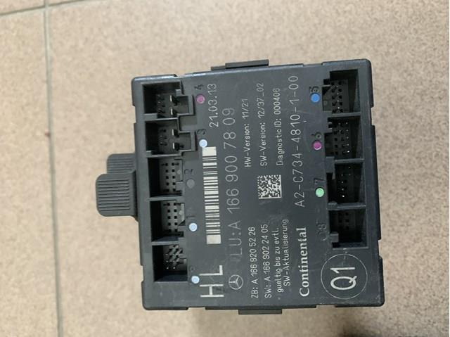 Блок комфорту задніх дверей A1669007809 MERCEDES