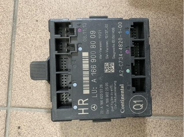 Блок комфорту задніх дверей A1669008009 MERCEDES