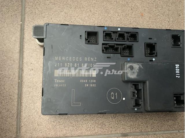 Блок управління комфорту A2118208185 MERCEDES