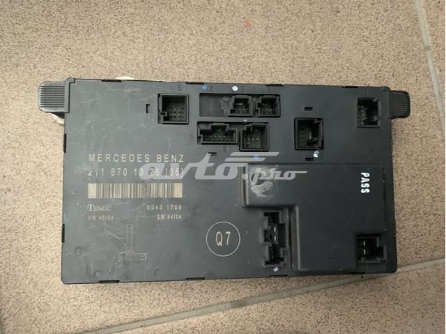 Блок управління комфорту A2118701326 MERCEDES