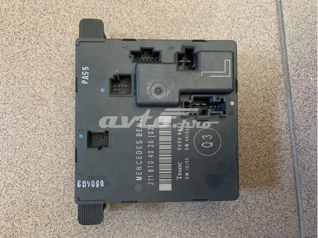 Блок комфорту задніх дверей A2118704026 MERCEDES