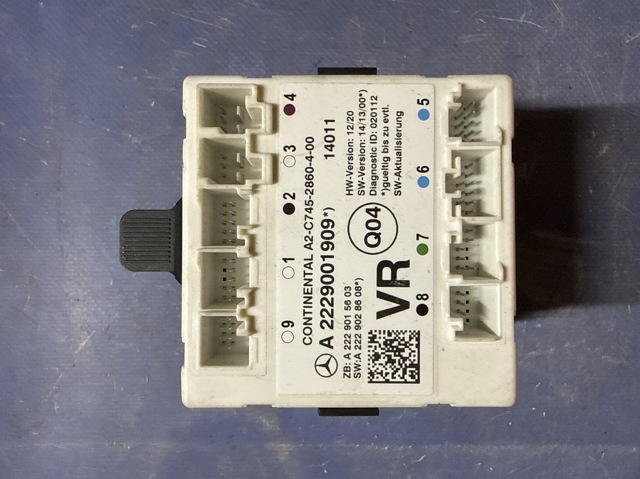 Блок комфорту передніх дверей A2229001909 MERCEDES