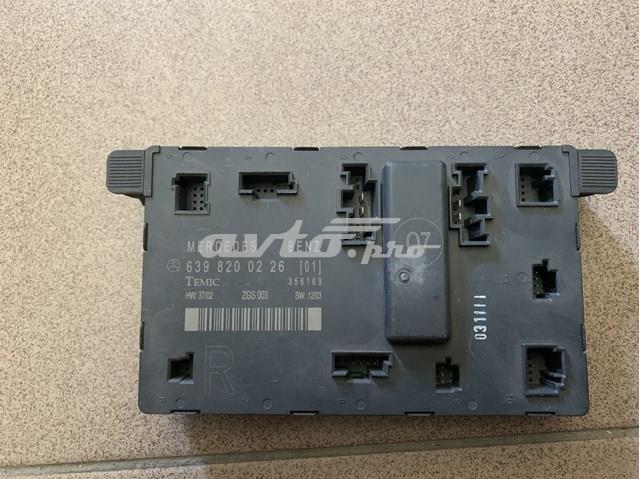 Блок комфорту передніх дверей A6398200226 MERCEDES