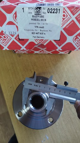 Підшипник в зборі з маточиною передній 02231 FEBI