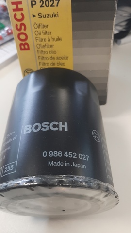 Фільтр масла 0986452027 BOSCH