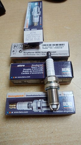 Свічки автомобільні Рено Сценік 2