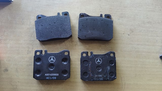 Передні гальмівні колодки A0014209920 MERCEDES
