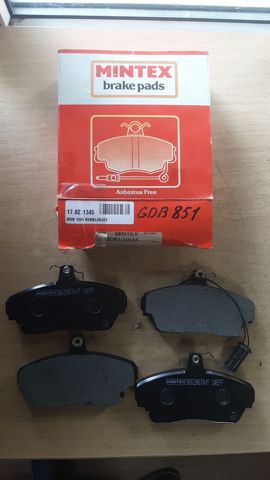 Тормозні колодки GDB851 TRW